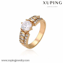 13265- Wholesale Charms Xuping Jewelry Fashion Woman 18K Gold -Plated Ring